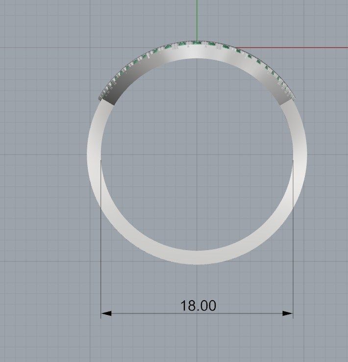 Pattern Ring 3D print model_2
