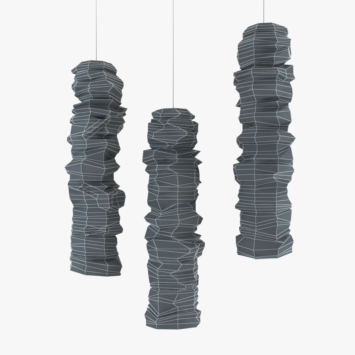 Terzani Shar Pei Ceiling Light 3D model_4