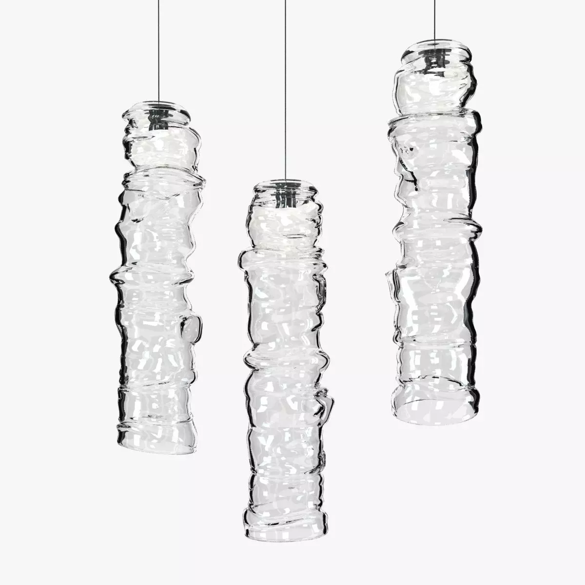 Terzani Shar Pei Ceiling Light 3D model_0