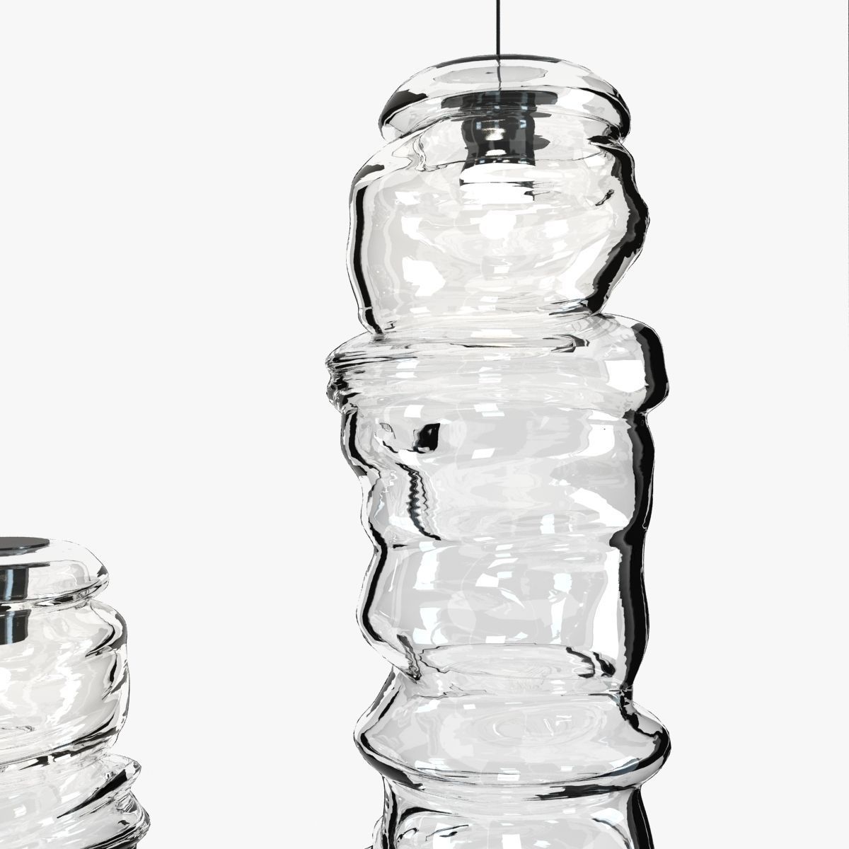 Terzani Shar Pei Ceiling Light 3D model_9