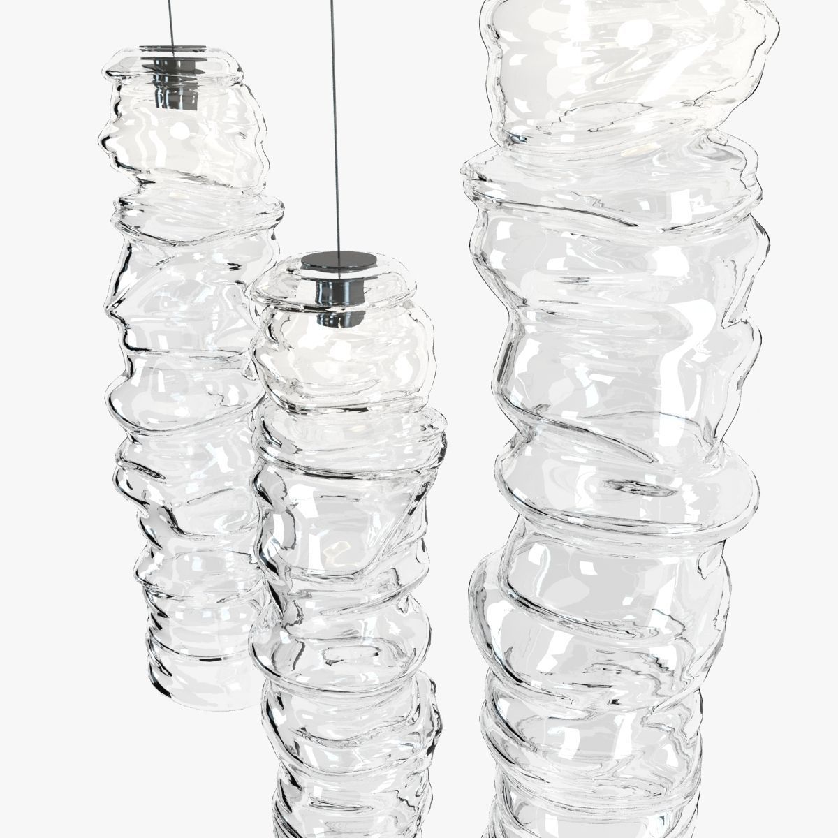 Terzani Shar Pei Ceiling Light 3D model_7