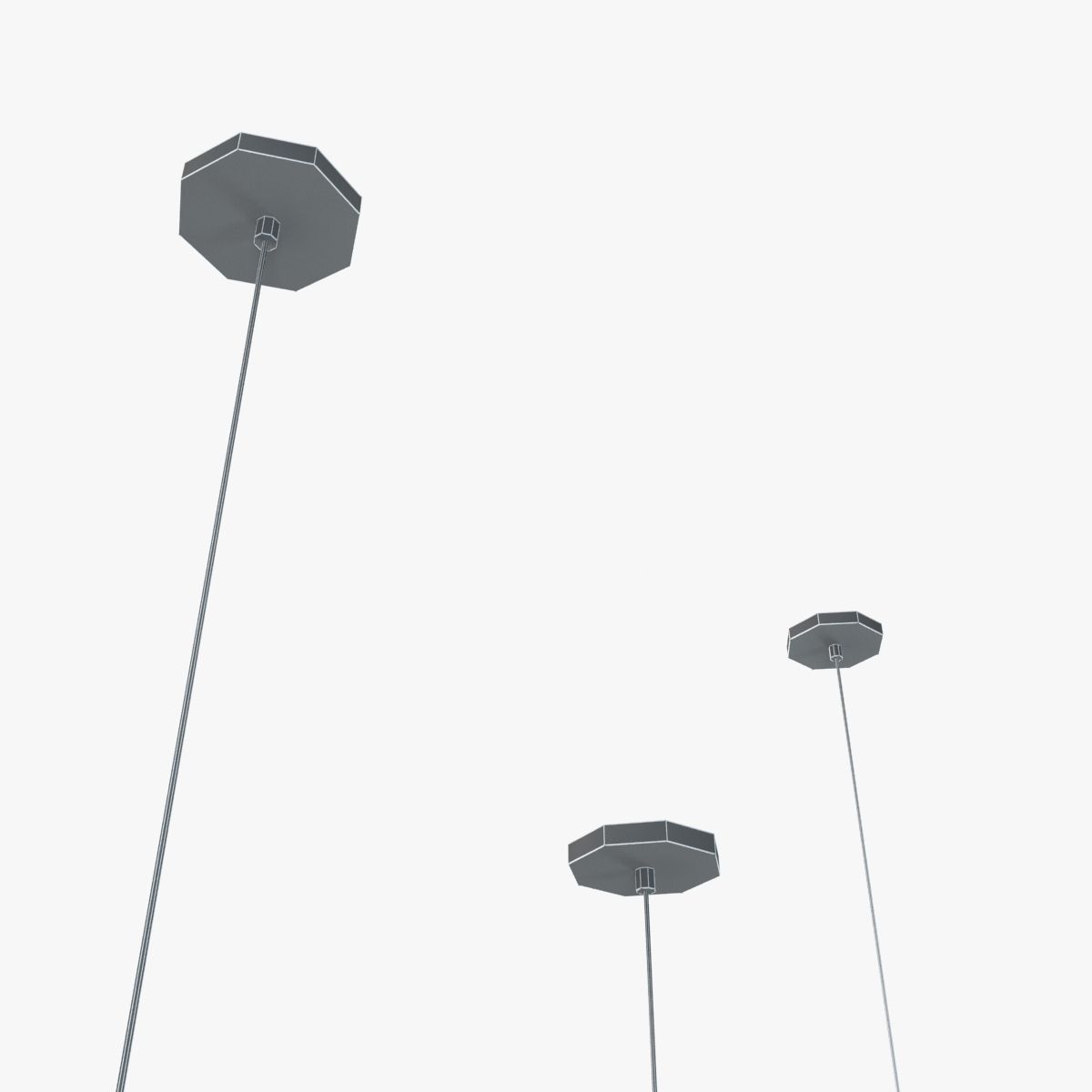 Terzani Shar Pei Ceiling Light 3D model_3