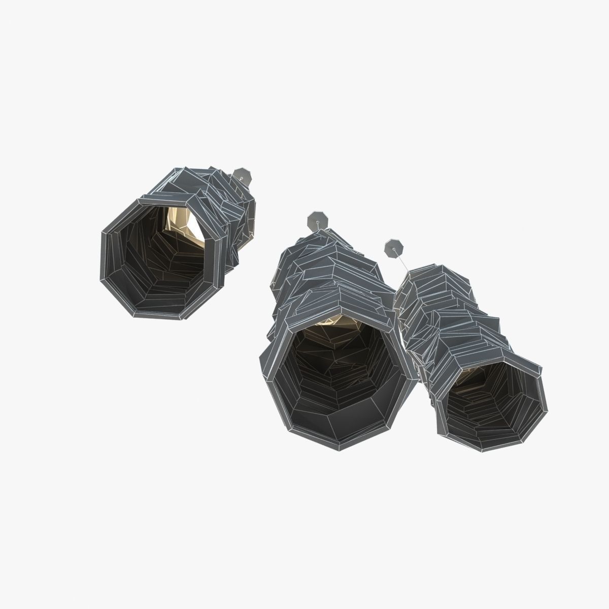 Terzani Shar Pei Ceiling Light 3D model_1