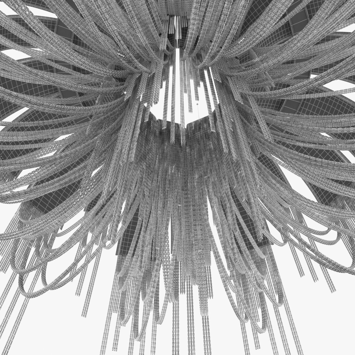 Terzani Volver Ceiling Light 3D model_6