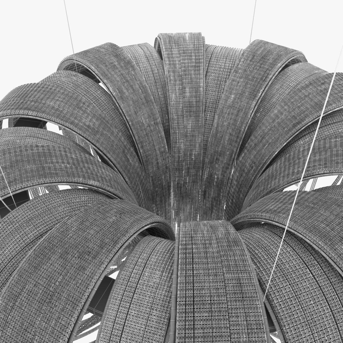 Terzani Volver Ceiling Light 3D model_10