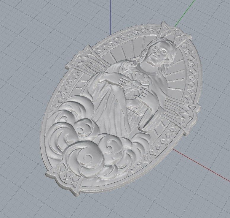 Saint Icon 2 3D print model_3