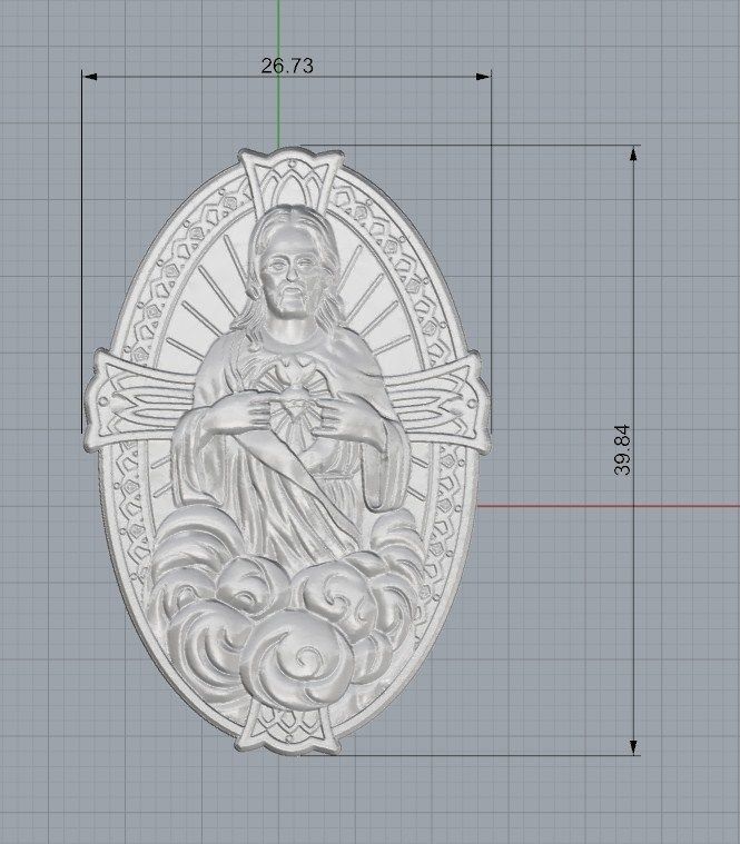 Saint Icon 2 3D print model_1