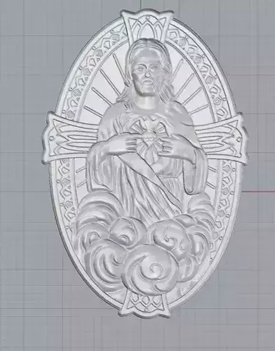 Saint Icon 2 3D print model