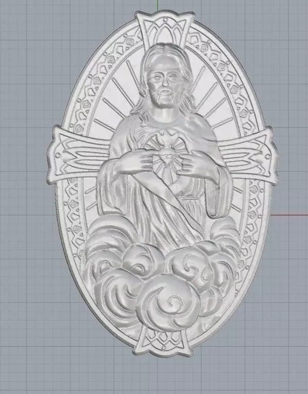 Saint Icon 2 3D print model_0