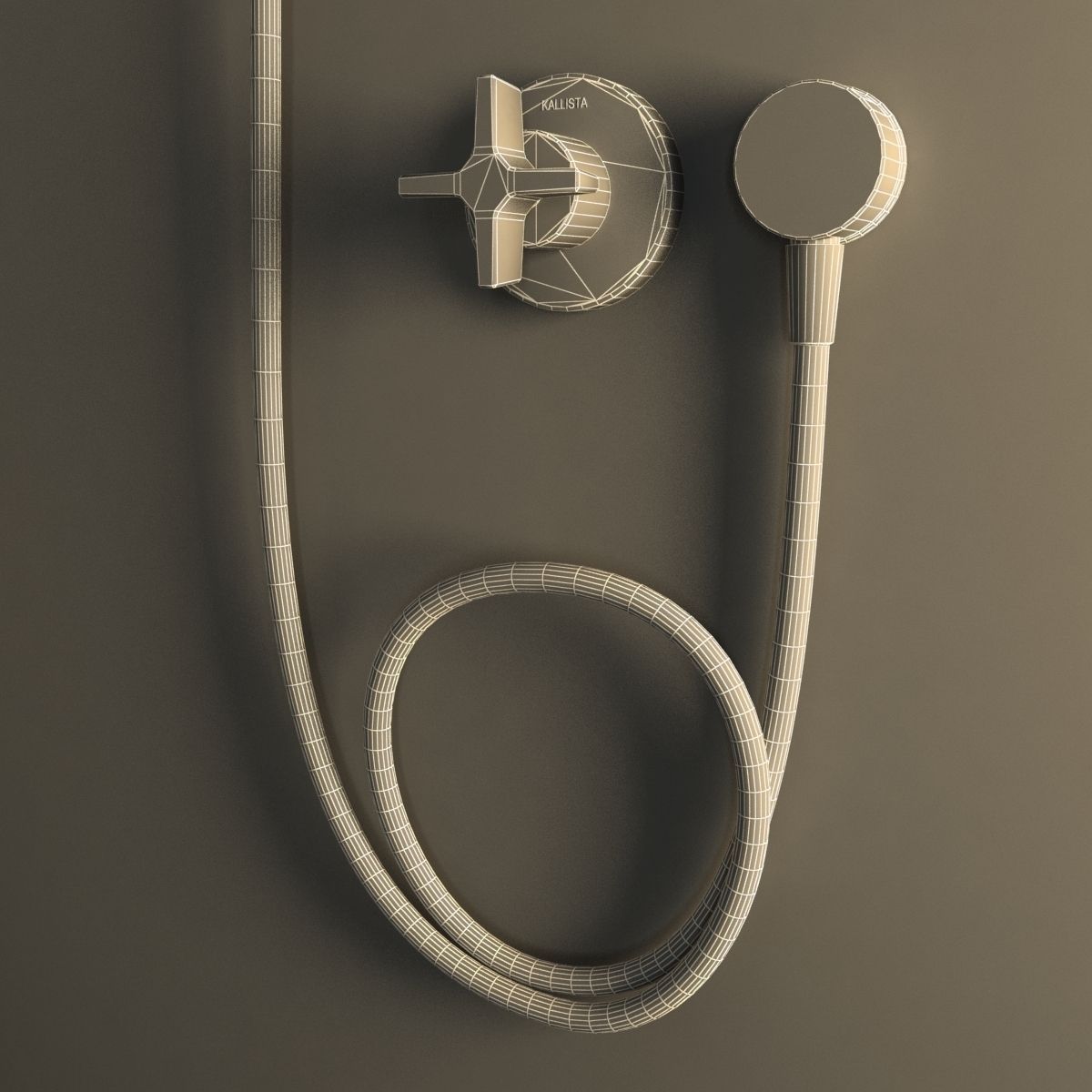 Kallista Shower Set 3D model CGTrader