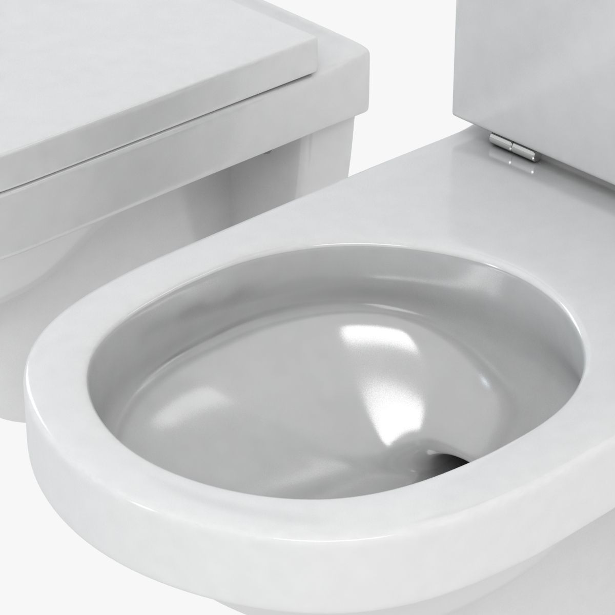 Duravit Happy D Toilet 3D model_8