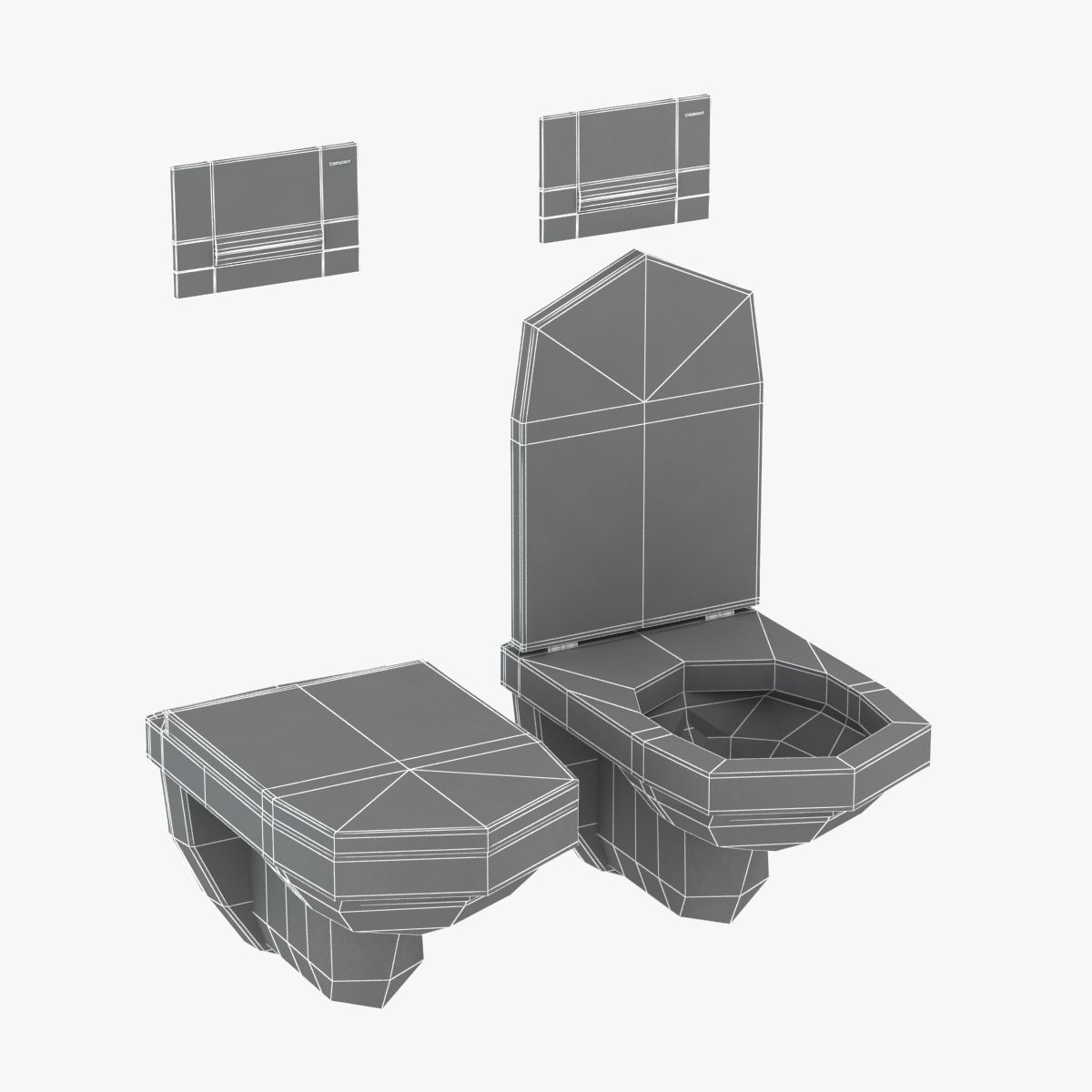 Duravit Happy D Toilet 3D model_10