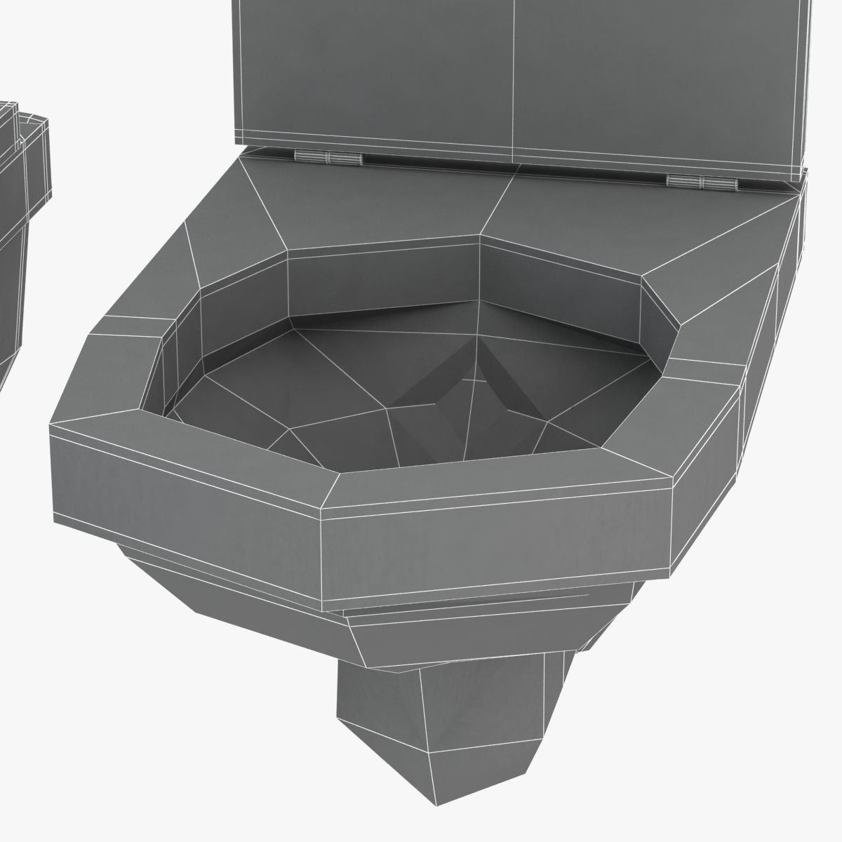 Duravit Happy D Toilet 3D model_5