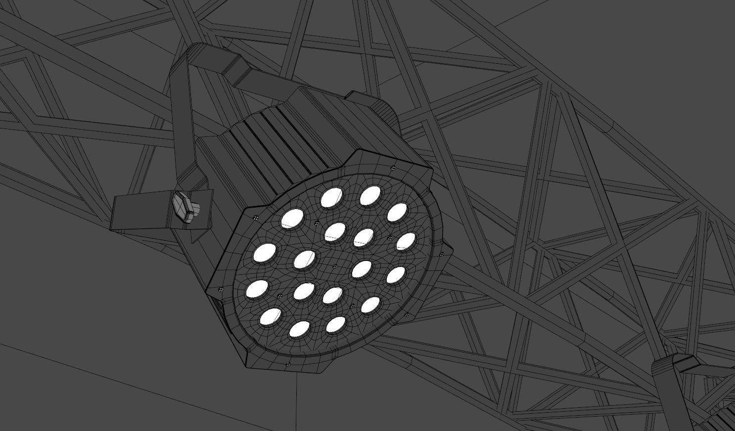 Music Stage Platform with Stairs 3D model_13