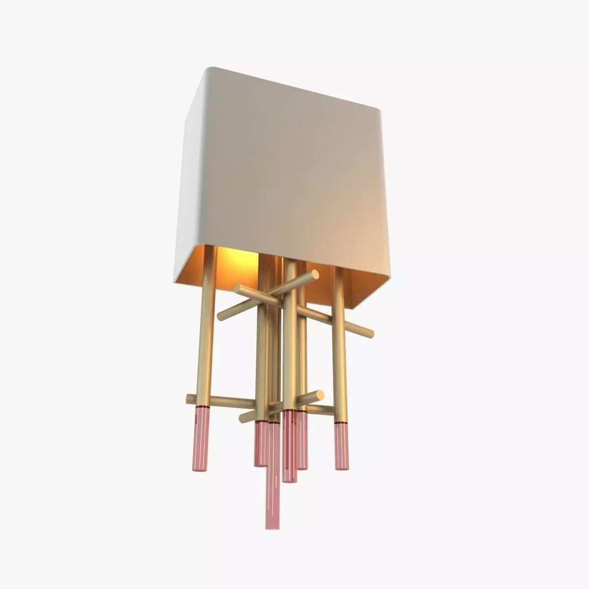 Modern Wall Light 3D model_0