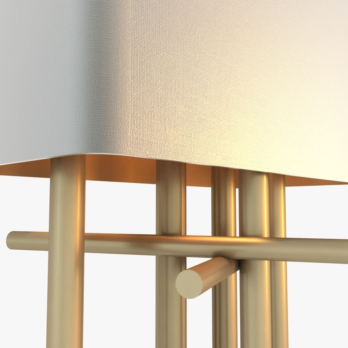 Modern Wall Light 3D model_2