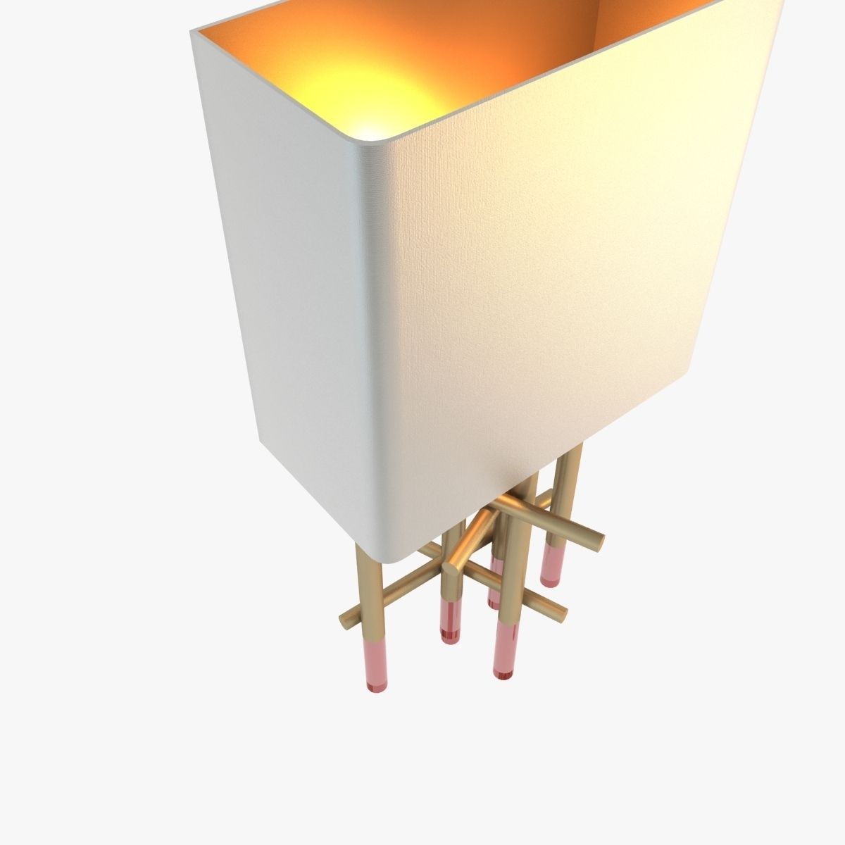 Modern Wall Light 3D model_6