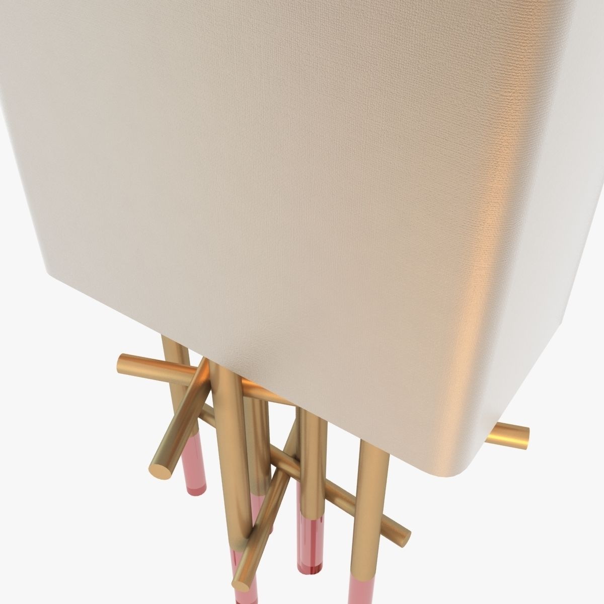 Modern Wall Light 3D model_5