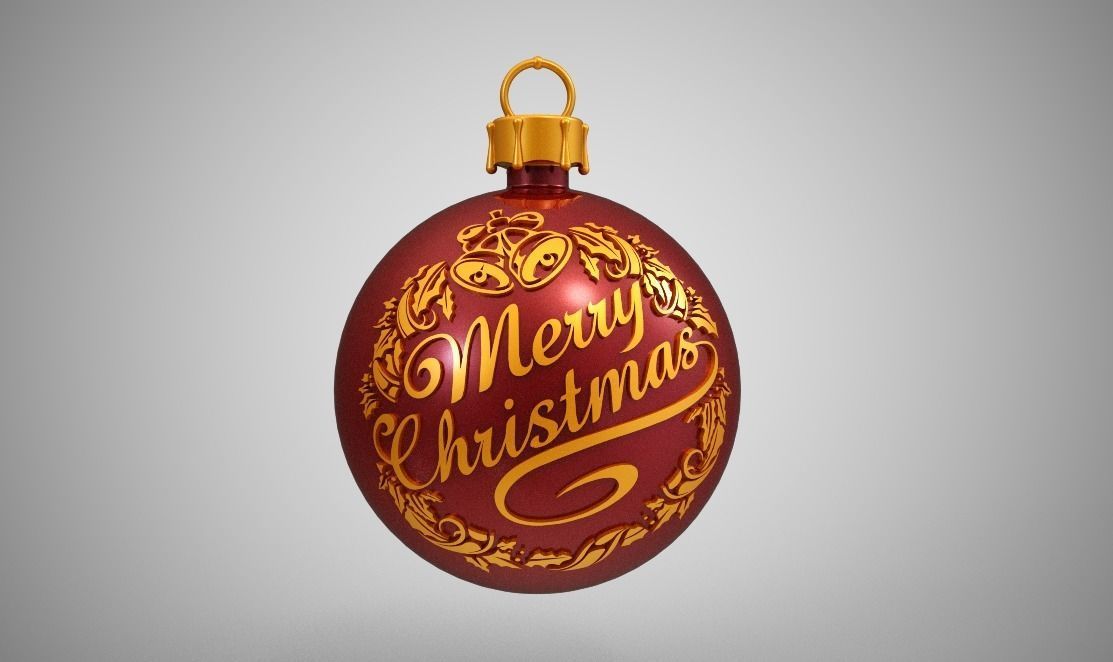 Christmas Ball 3D print model_4