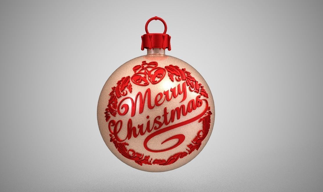 Christmas Ball 3D print model_3
