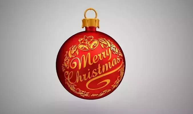 Christmas Ball 3D print model