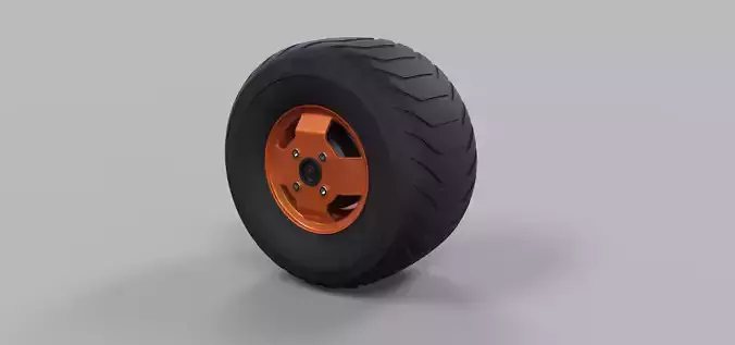 Wheel from Stator electric scooter