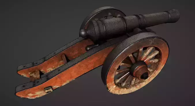 Cannon - Low Poly old