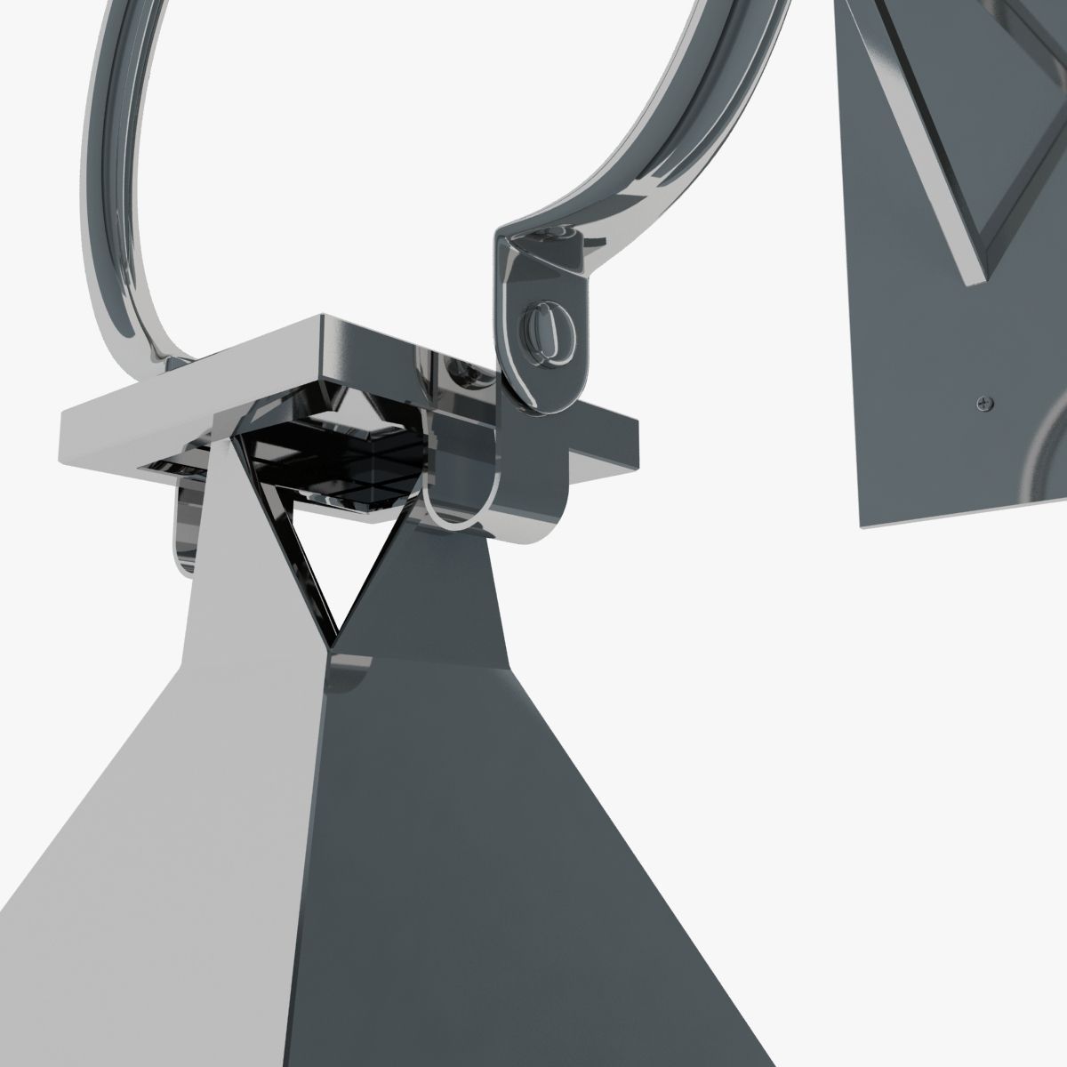 Windlights With Bracket Hook 3D model_10