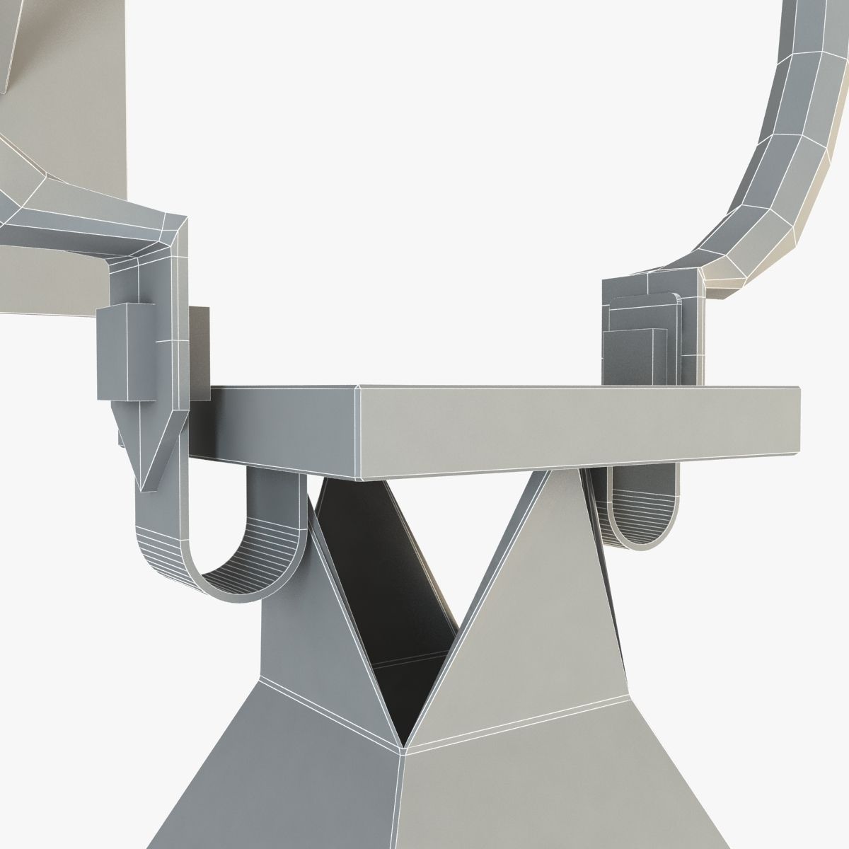 Windlights With Bracket Hook 3D model_6