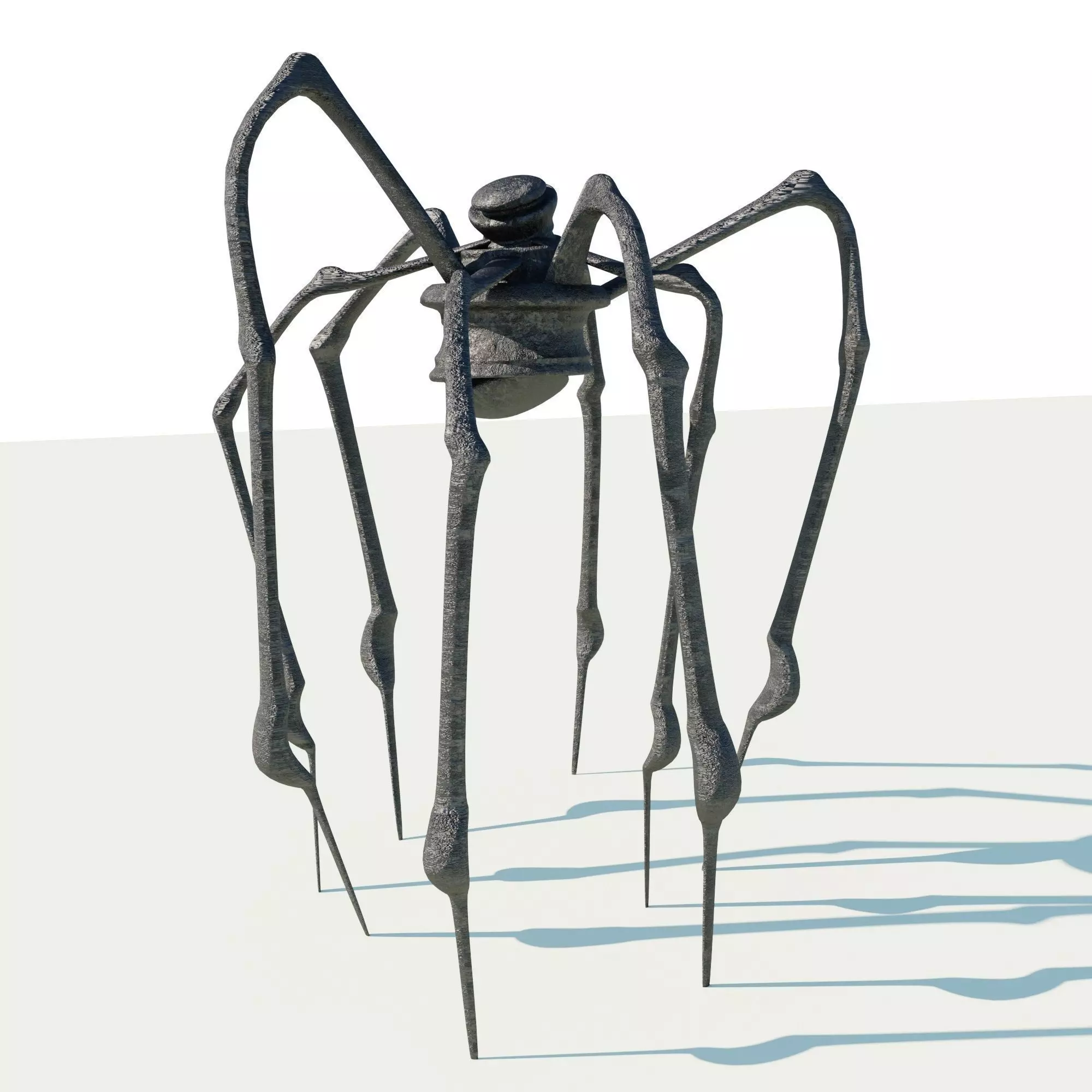 Spider Sculpture 3D model_0