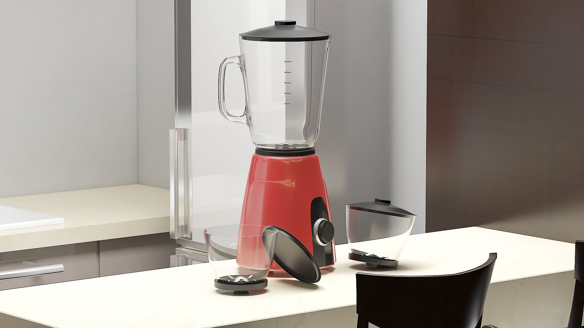 Electronics blender 3D model CGTrader