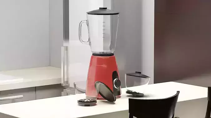 Electronics blender 3D model