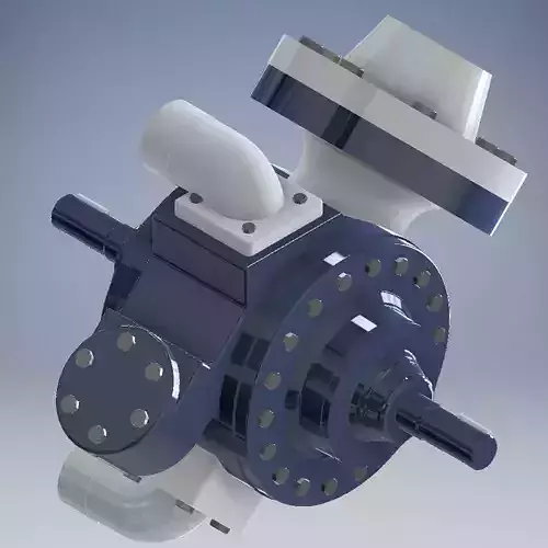 LPG Pump 3D model