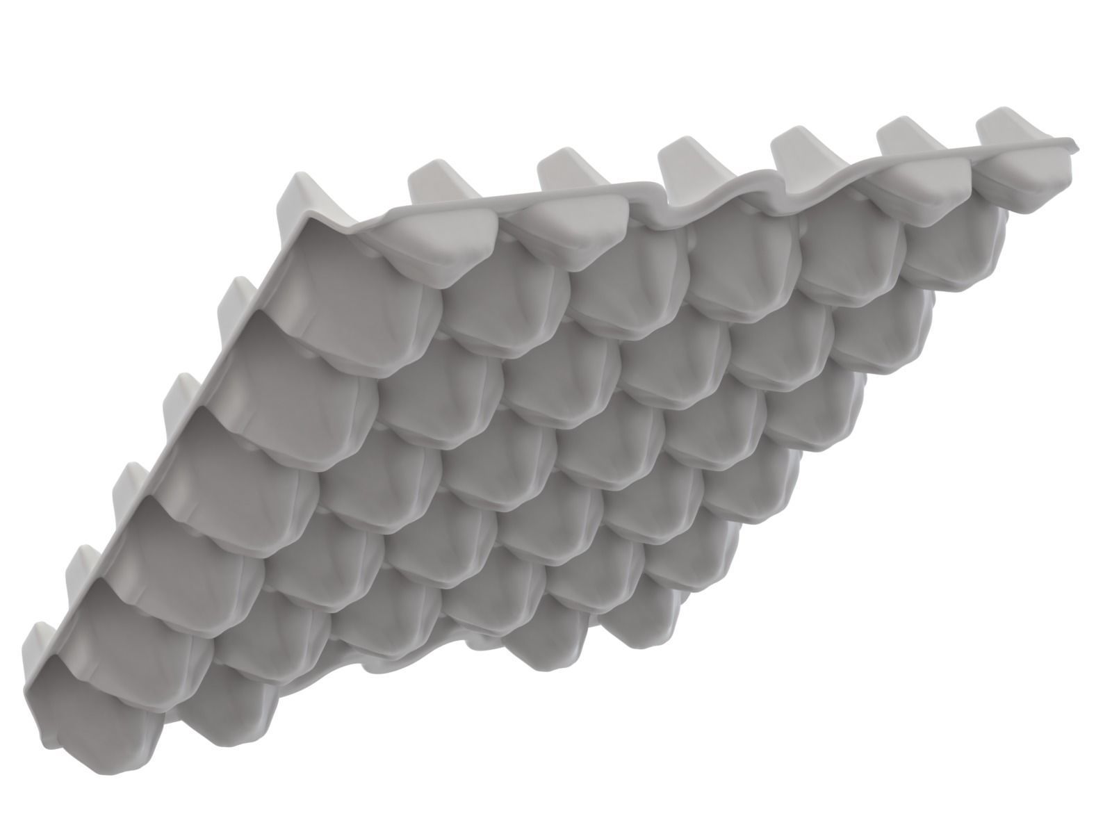 Eggs in a carton package 3D model_17