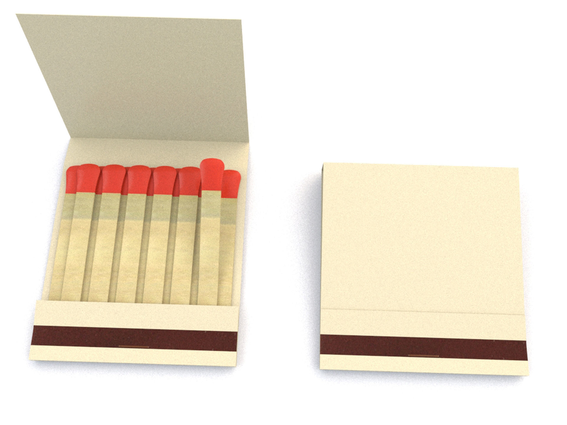 Matchbook 3D model_5