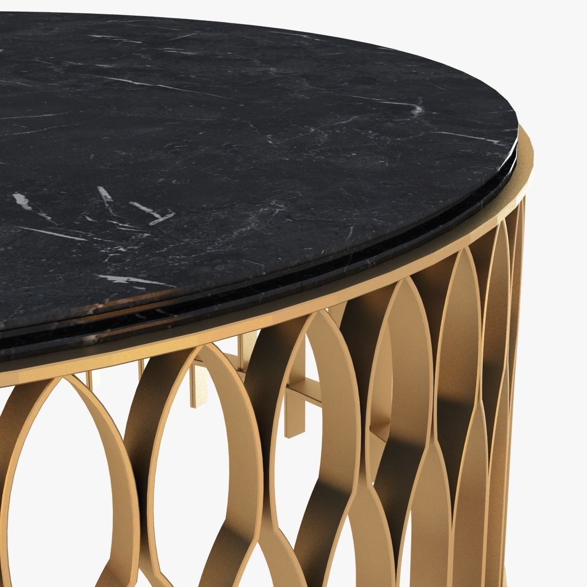 Brabbu Mecca Round Coffee Table 3D model_7