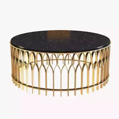 Brabbu Mecca Round Coffee Table 3D model