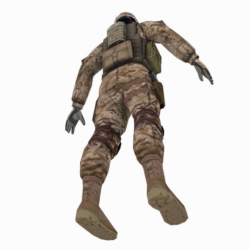 US Army Delta Force 3D model_3