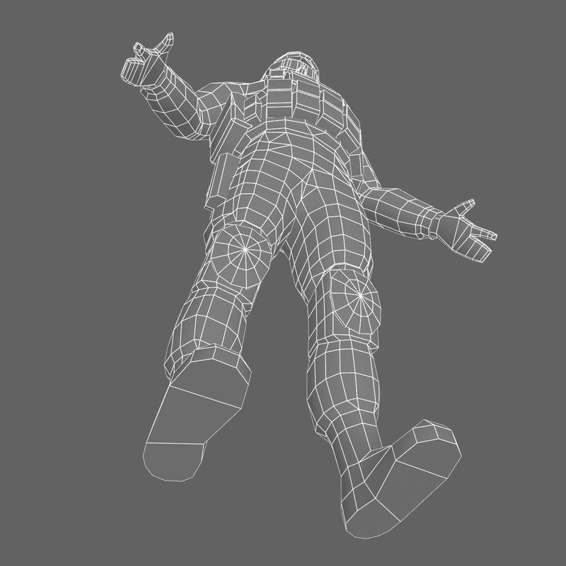 US Army Delta Force 3D model_9