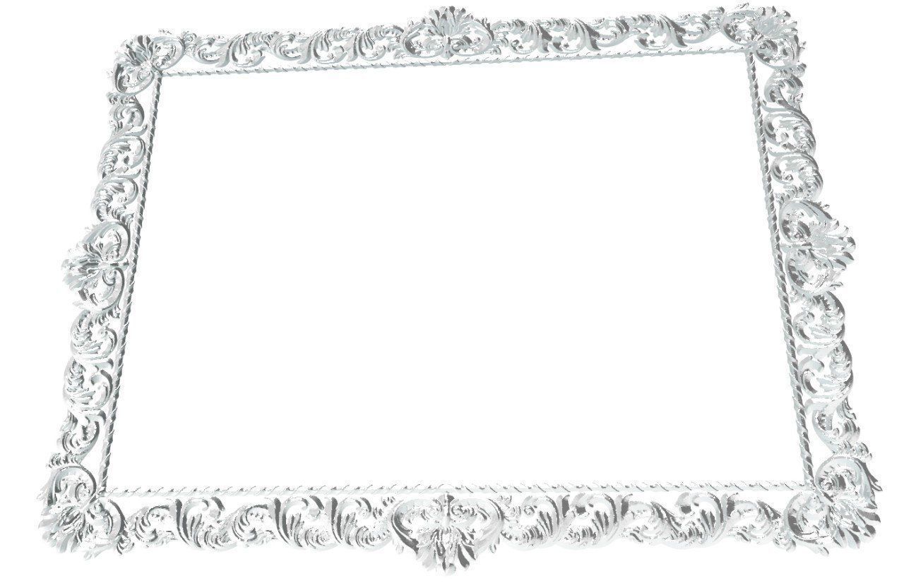 Frame 2 ornate 3D print model_2