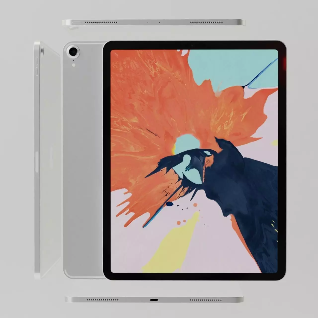 iPad Pro 2018 3D model