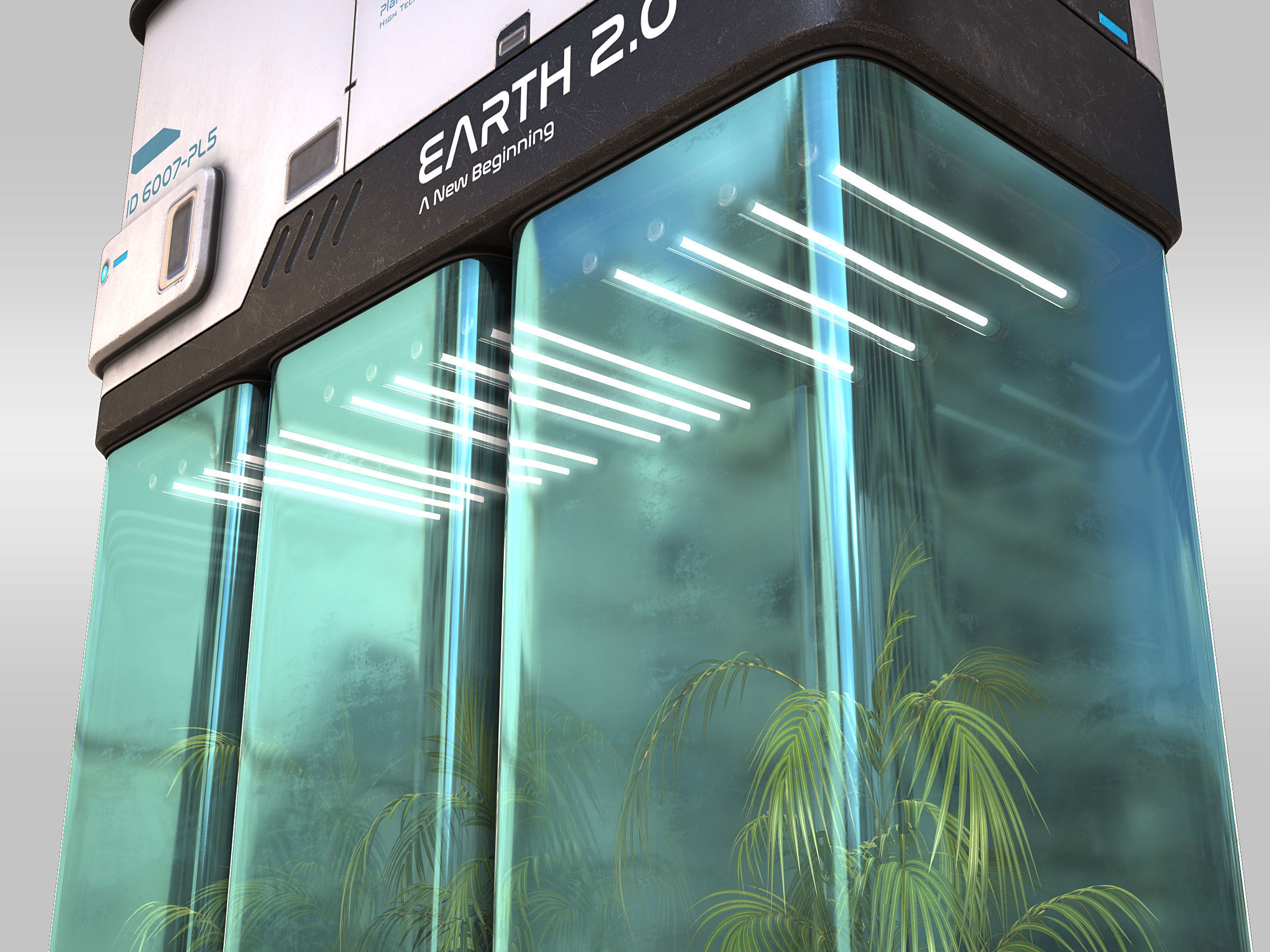 Plant Incubator 01 3D model_3