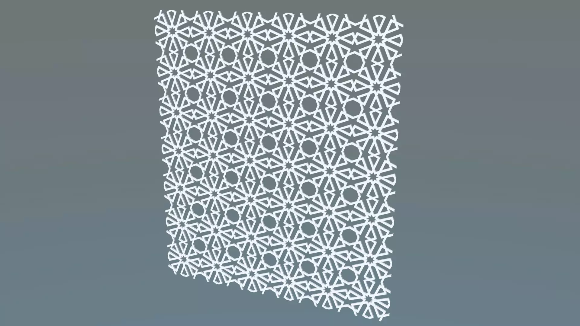 Arabian pattern Ornament 8 3D model