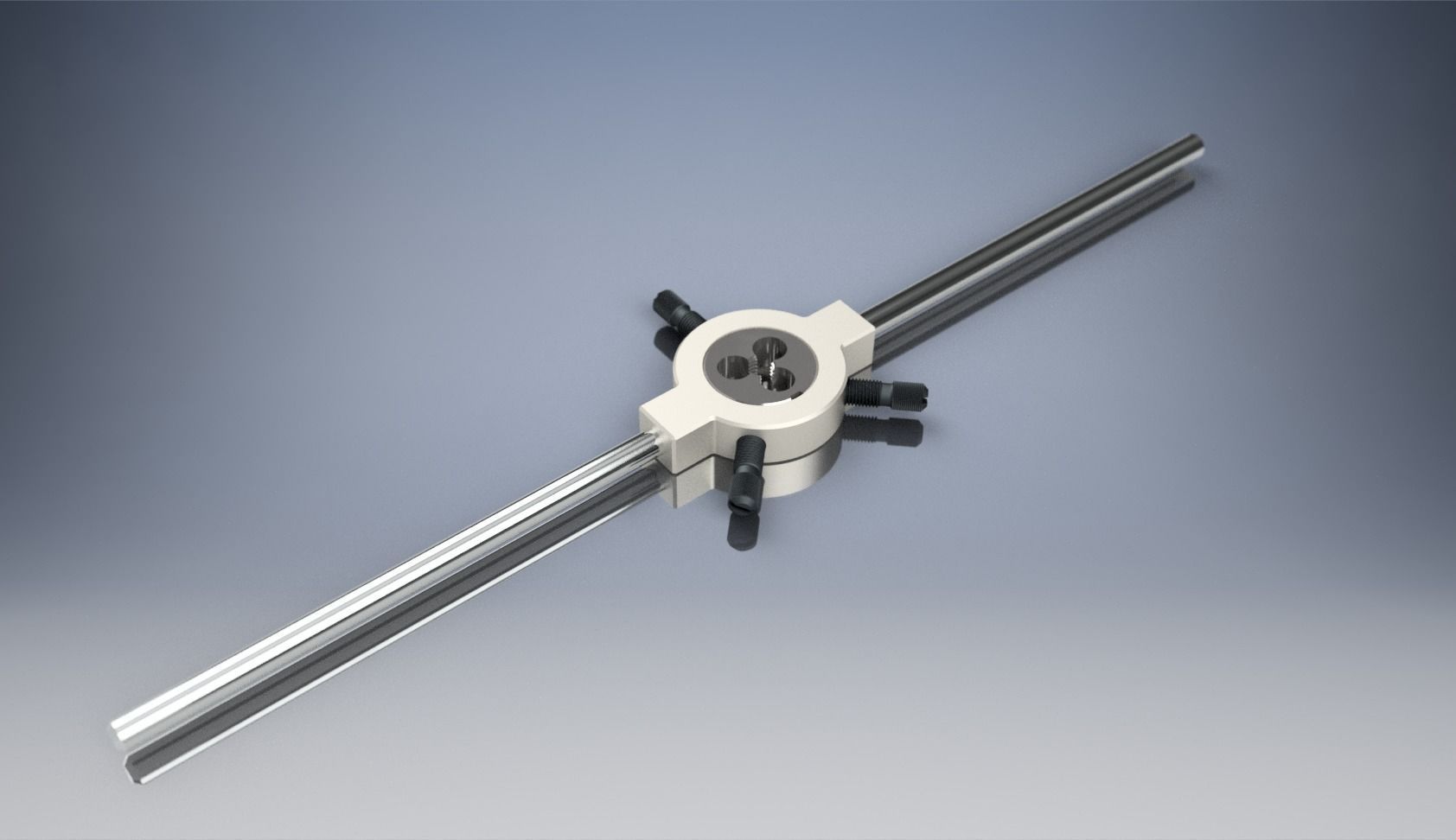 Ram holder Low-poly 3D model