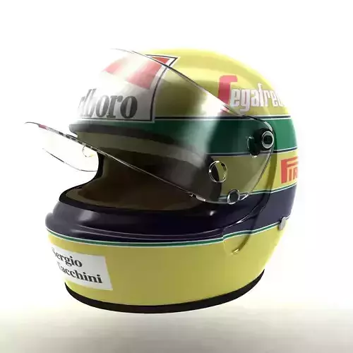 Ayrton Senna Helmet 1984