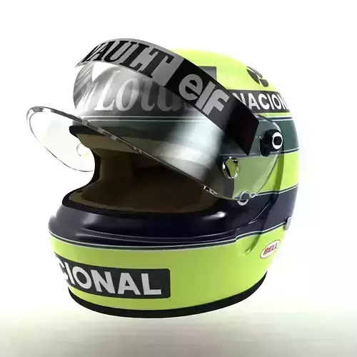 Ayrton Senna Helmet 1986