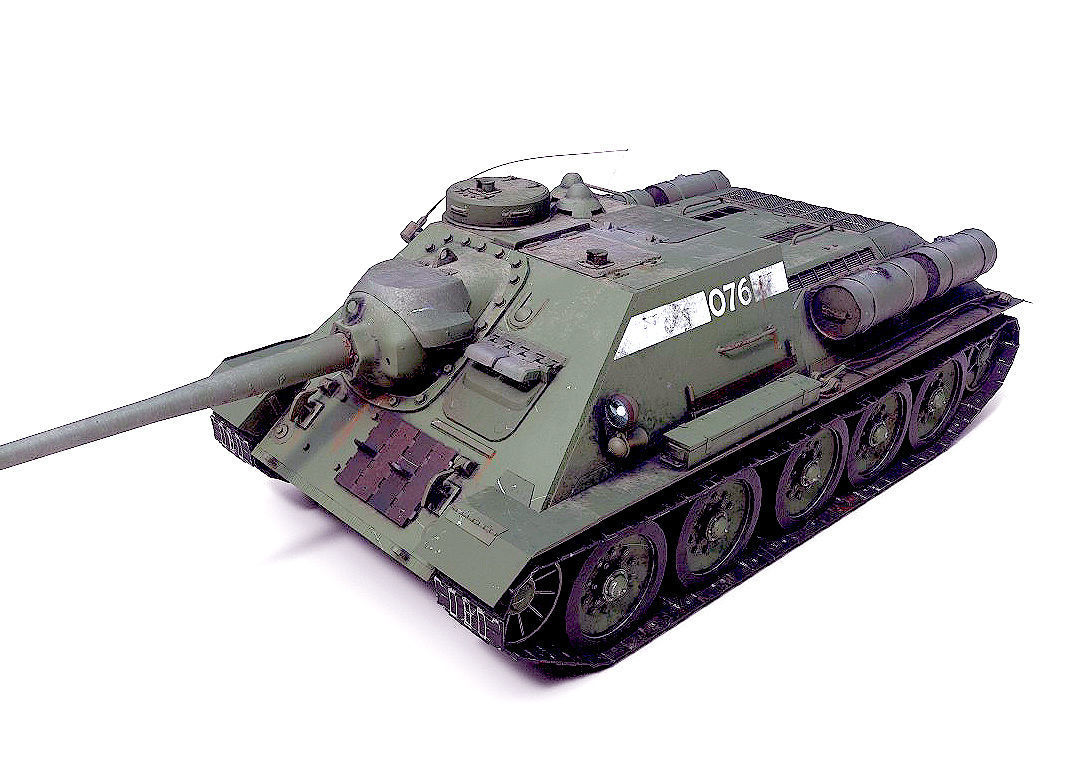  Tank SU 85 3D model_5