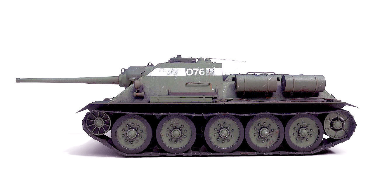  Tank SU 85 3D model_2