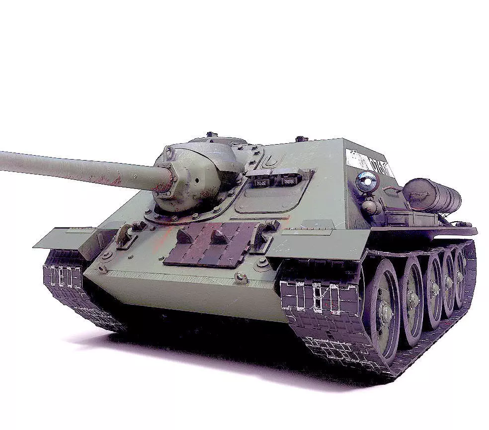  Tank SU 85 3D model_0
