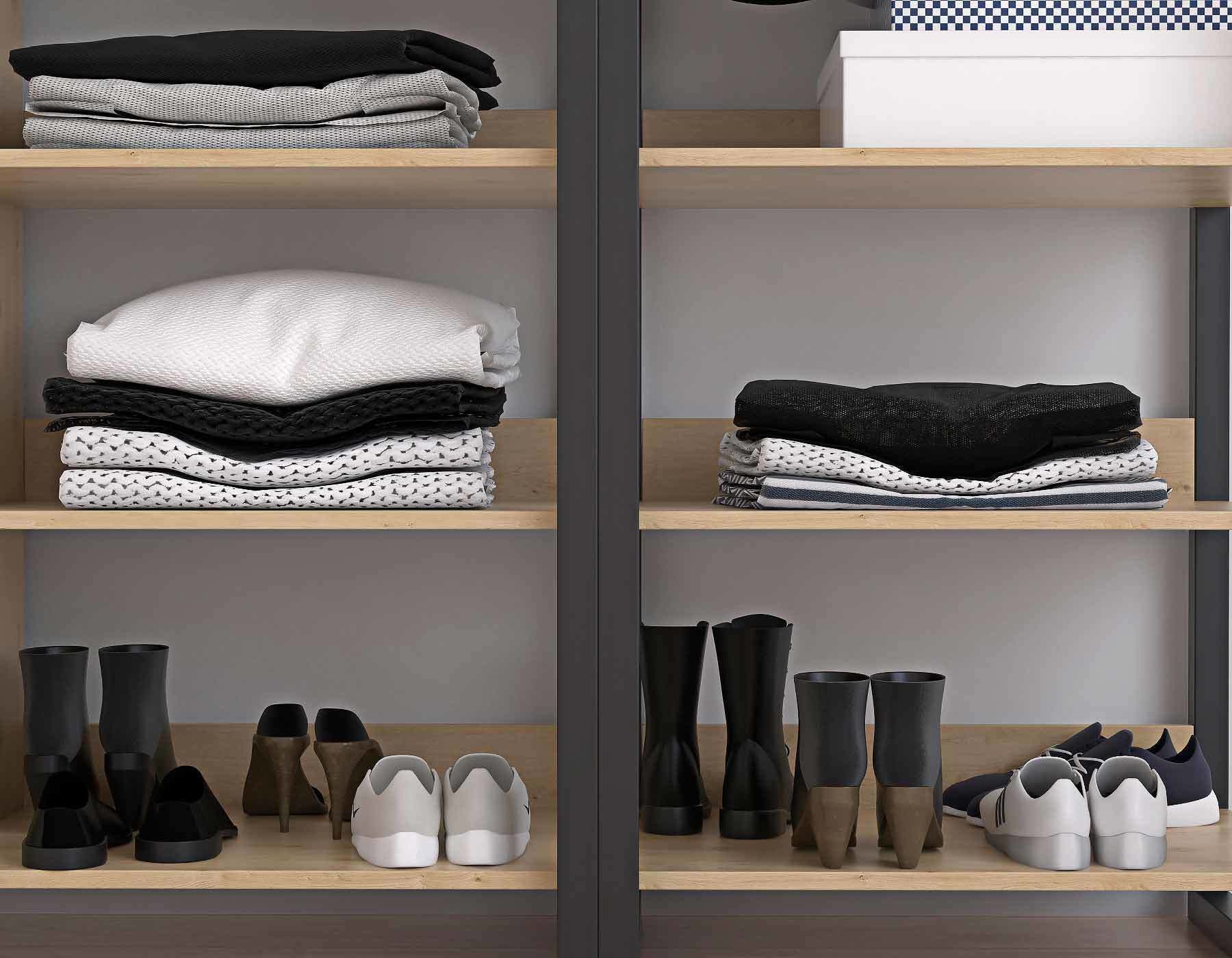 wardrobe woodmood 3D model_4